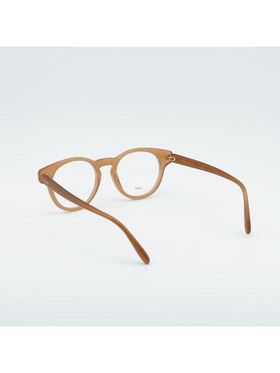 Loewe LW50085I 047 Unisex Eyeglasses Shiny Brown 49mm Round Frame main image 7